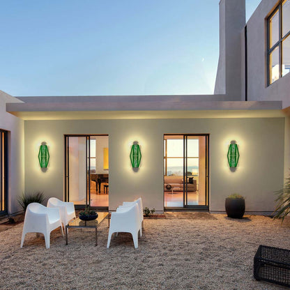 Koord LED Ceiling / Wall Light in Outside Area.