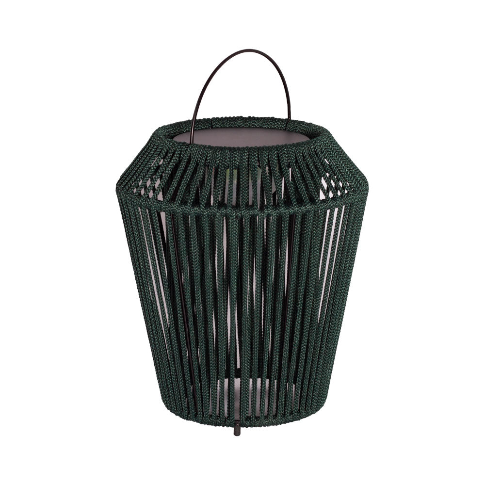 Koord Outdoor LED Rechargeable Table Lamp in Musgo (14-Inch).