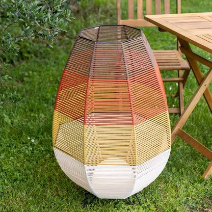 Meisy Outdoor LED Floor Lamp in Outside Area.