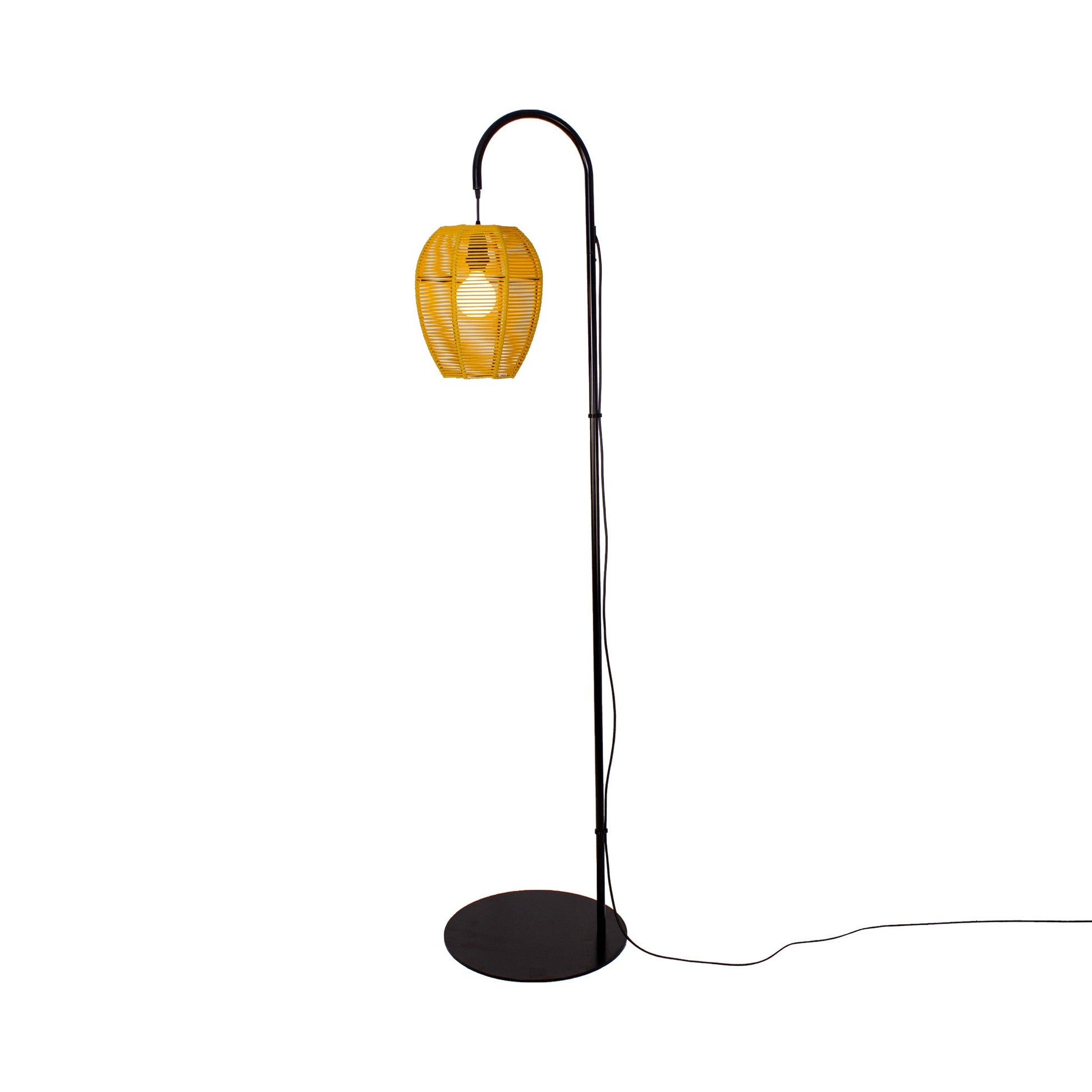 Meisy Outdoor LED Hanging Floor Lamp in Amarillo (12.25-Inch).