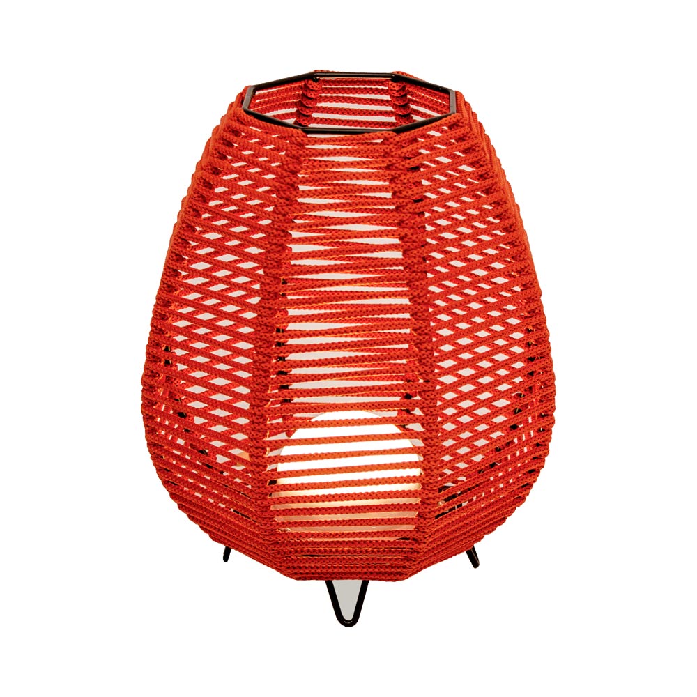 Meisy Outdoor LED Table Lamp in Cinabrio.