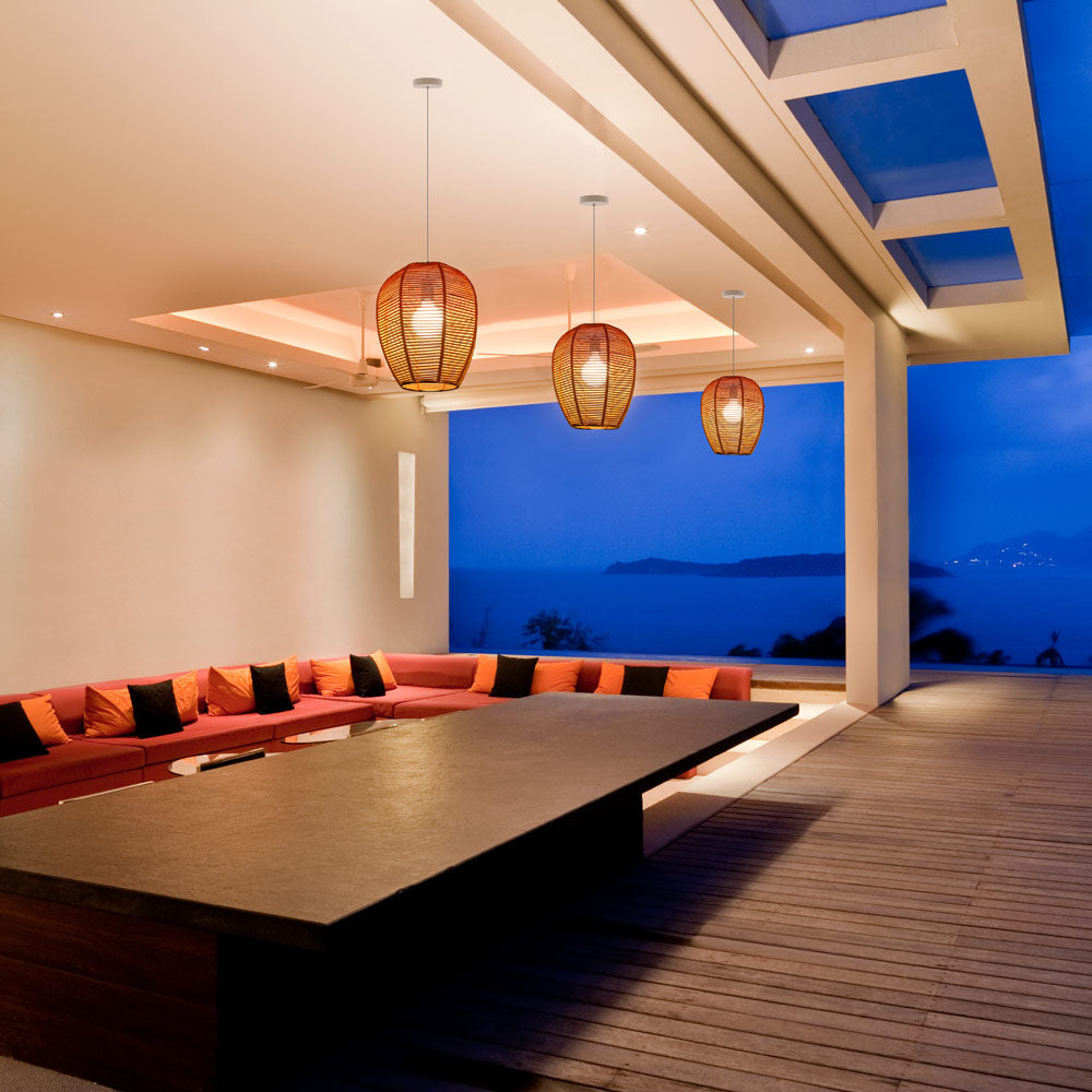 Meisy Pendant Light in Outside Area.