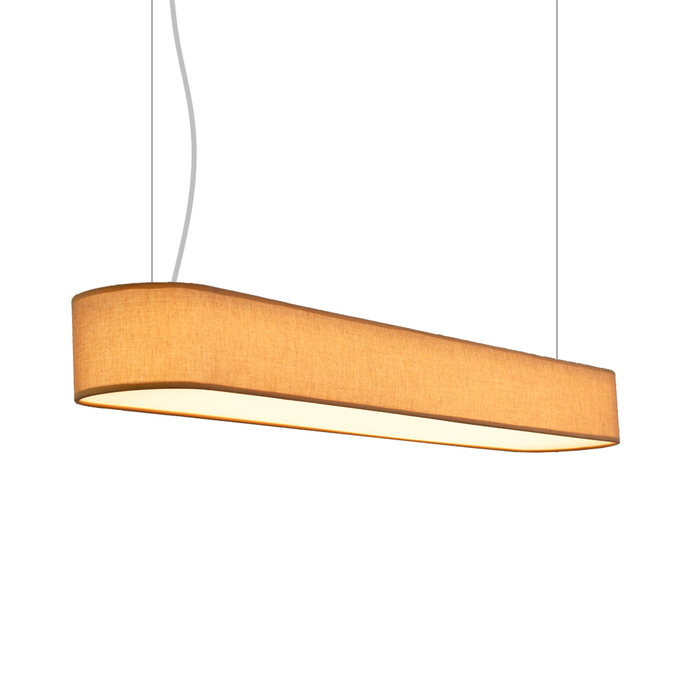 Ovla LED Pendant Light in AAC Cotton.
