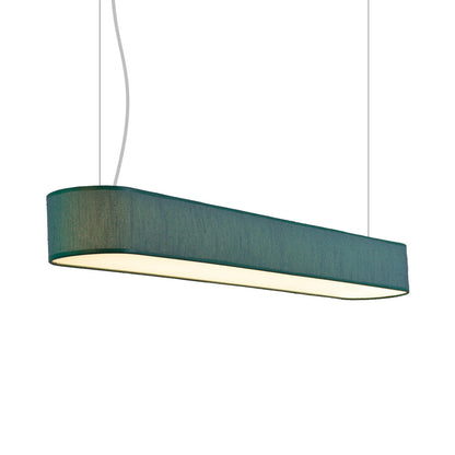 Ovla LED Pendant Light in ALA Linen.