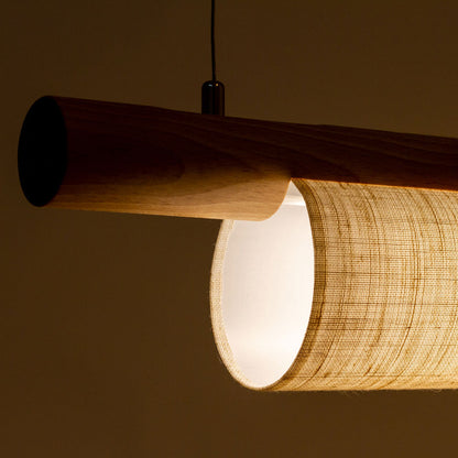 Stick LED Pendant Light - line drawing.