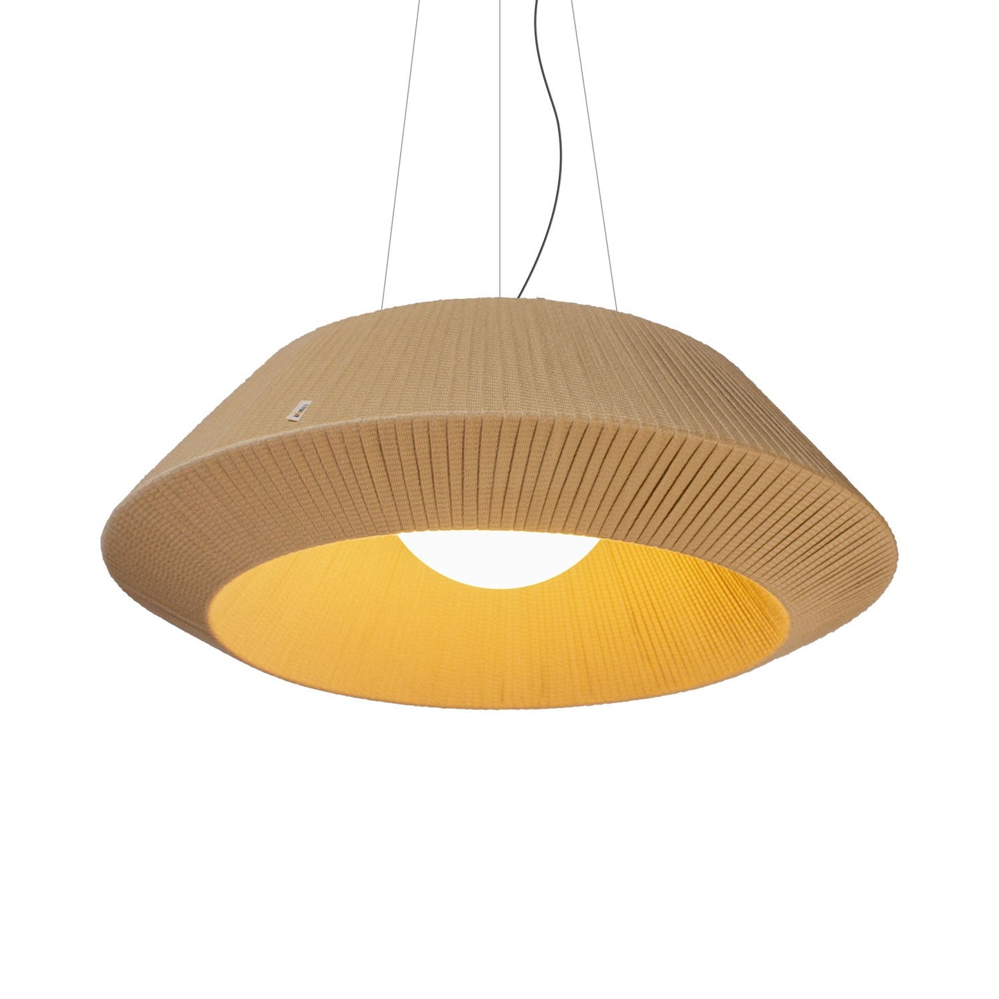 Sweet Outdoor LED Pendant Light in Beige (23.63-Inch).