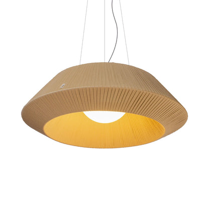 Sweet Outdoor LED Pendant Light in Beige (23.63-Inch).
