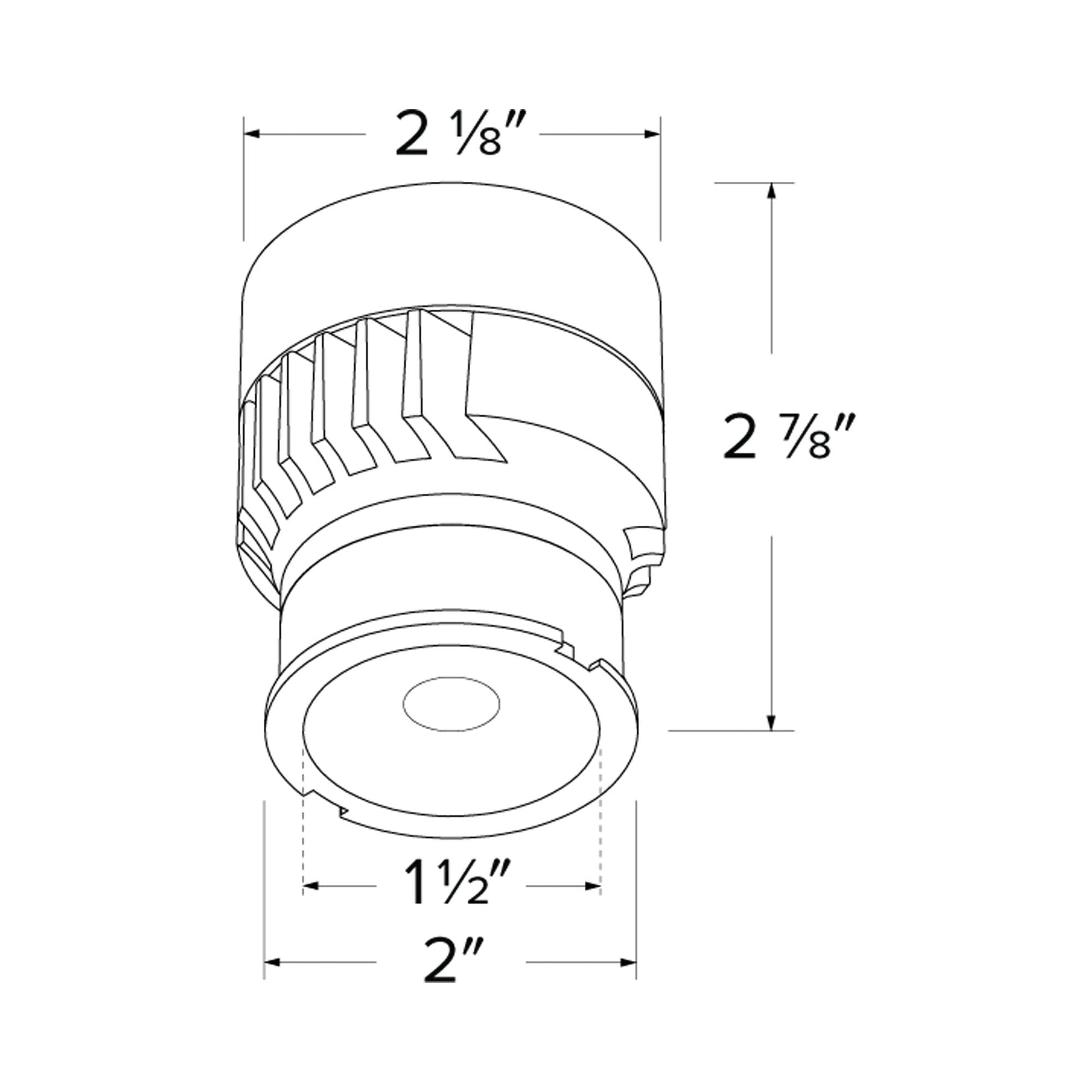 10° Koto™ LED Module - line drawing.