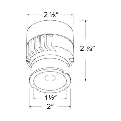 10° Koto™ LED Module - line drawing.