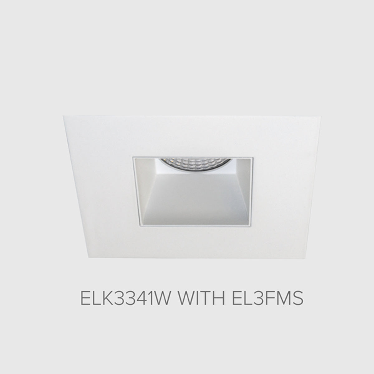 3" Square Flush Mount Trim Adaptor in Detail.