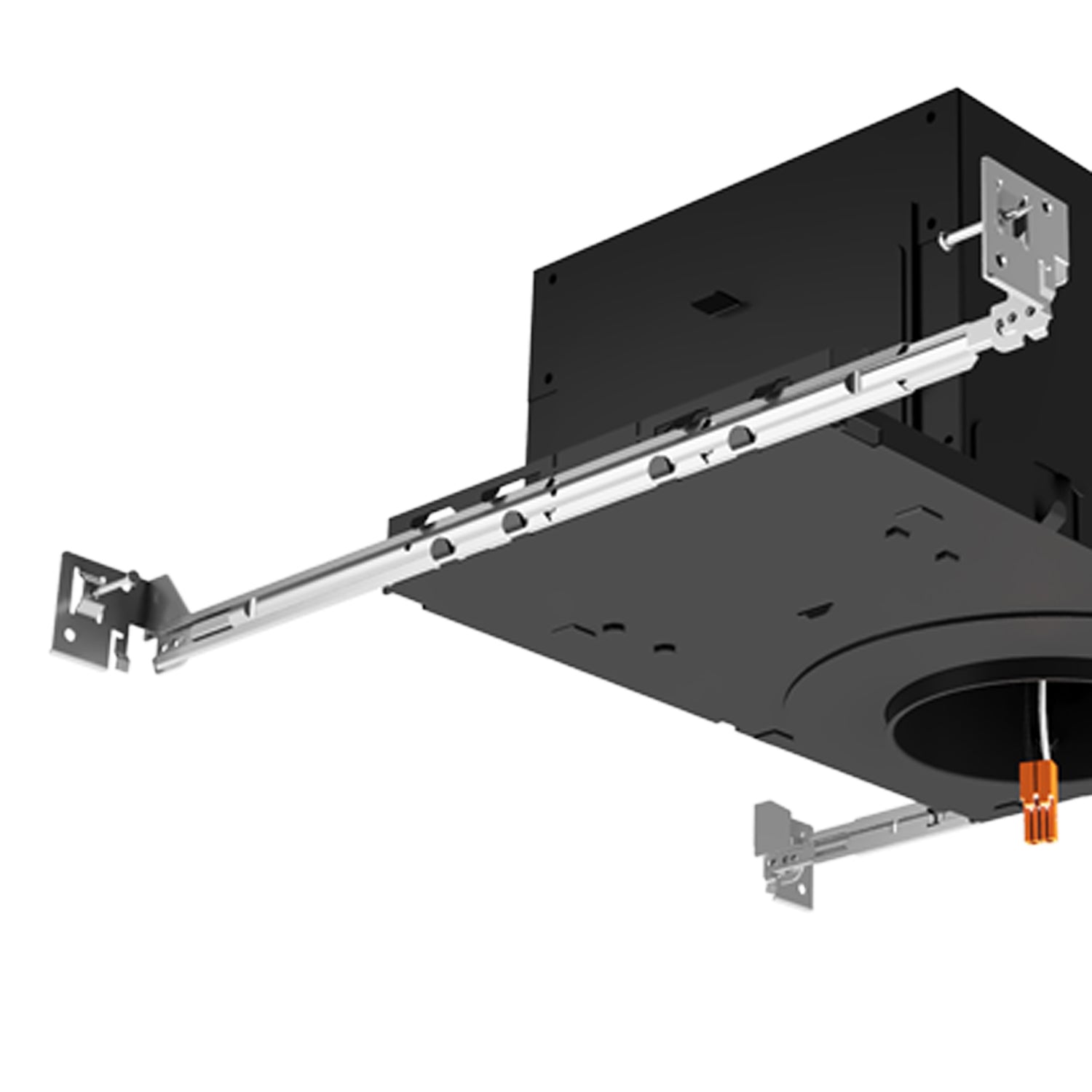 4" Dedicated LED IC Airtight New Construction R60 and Chicago Plenum Housing in Detail.