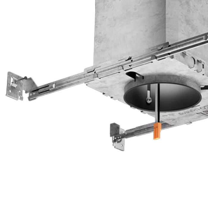 4" Max. Adjustability New Construction IC Airtight Housing in Detail.