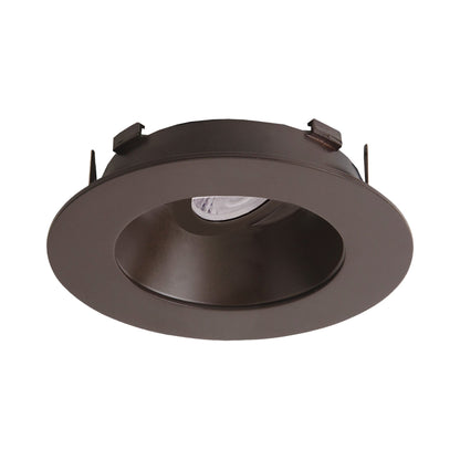 Flexa™ 4" Round Reflector in Bronze/Bronze.