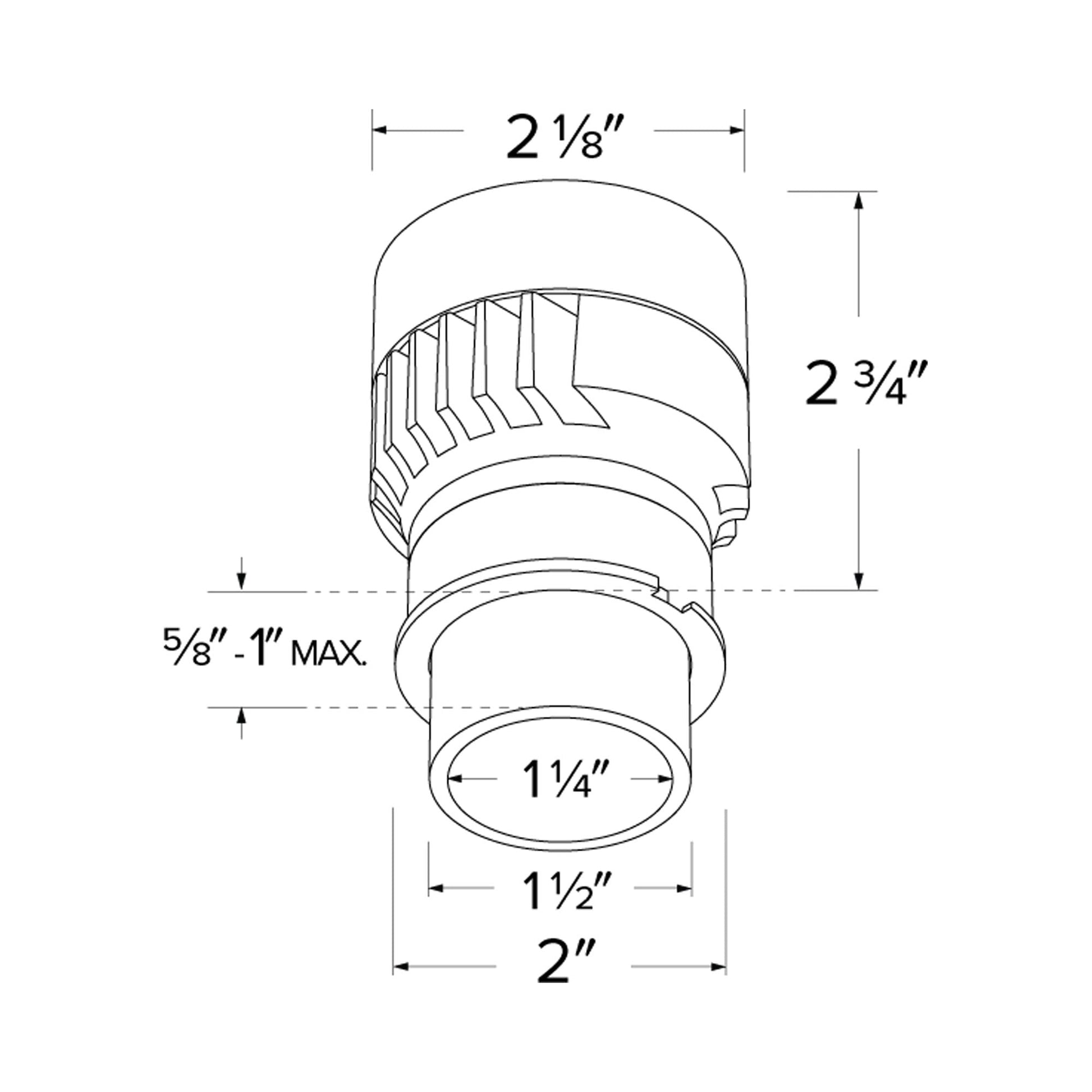 Koto Focus™ LED Module - line drawing.