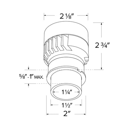 Koto Focus™ LED Module - line drawing.