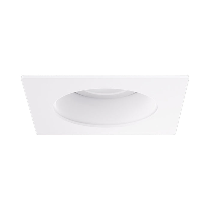 Pex™ 3" Square Adjustable Reflector in White.