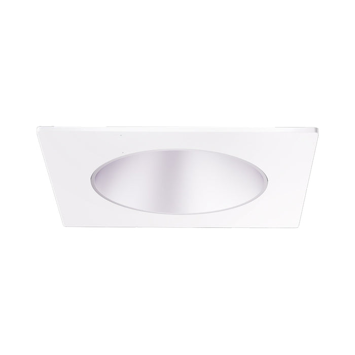 Pex™ 3" Square Deep Reflector in Haze with White Trim.