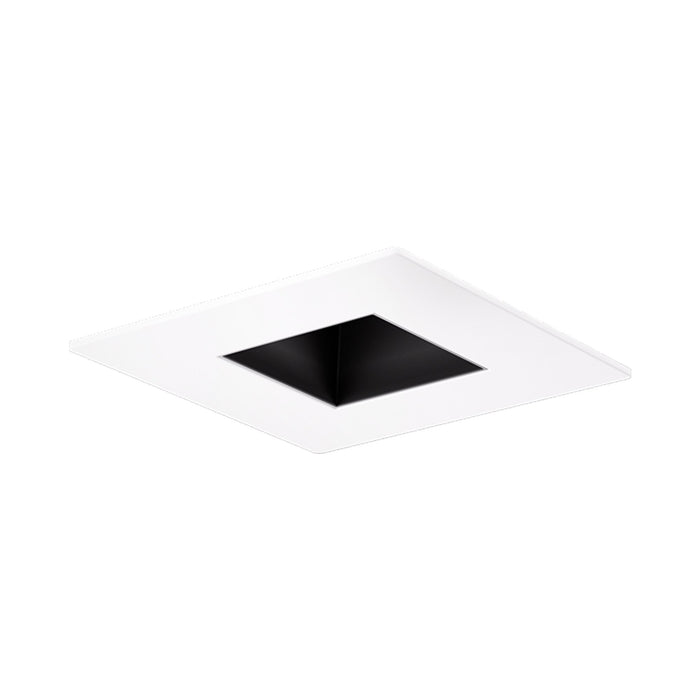 Pex™ 3" Square Reflector in Black with White Trim.