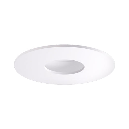 Pex™ 4" Round Adjustable Pinhole in White.