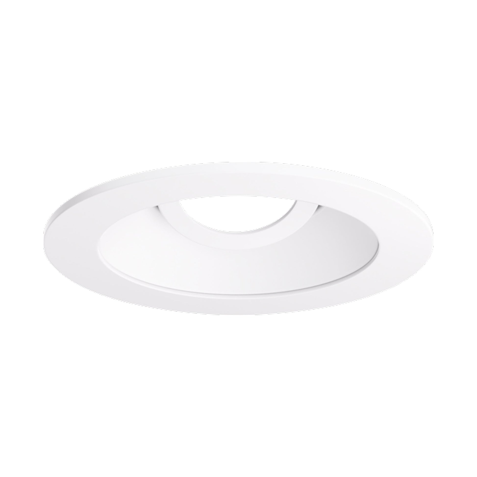 Pex™ 4" Round Adjustable Reflector in White (None Lens).