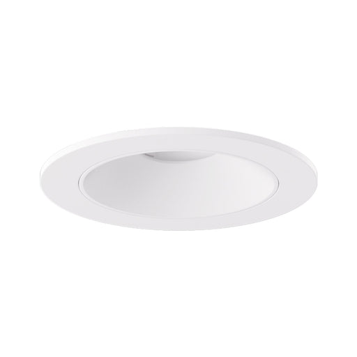 Pex™ 4" Round Shallow Reflector in White.
