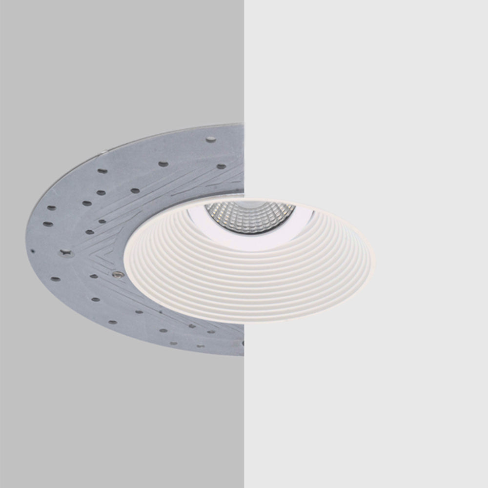 Pex™ 4" Round Trimless Adjustable Baffle Trim in Detail.