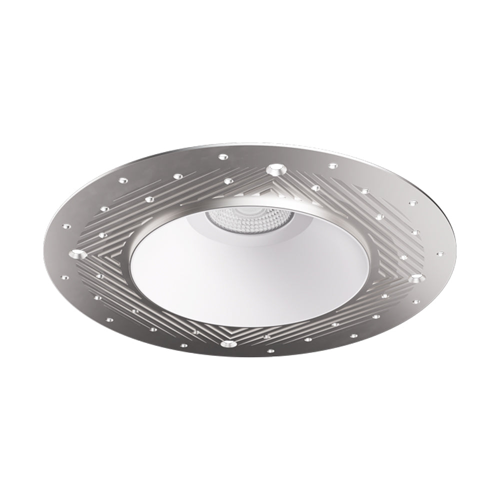 Pex™ 4" Round Trimless Smooth Reflector Trim in Detail.