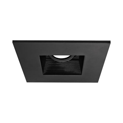 Pex™ 4" Square Adjustable Baffle in Black.