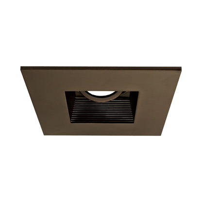 Pex™ 4" Square Adjustable Baffle in Bronze.