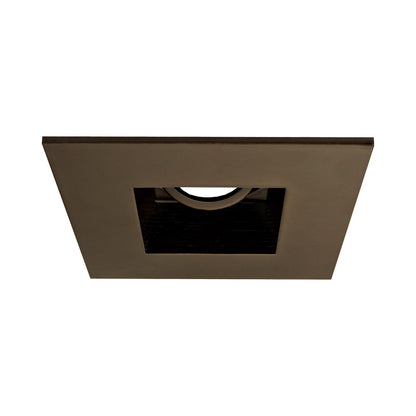 Pex™ 4" Square Adjustable Reflector in Bronze.