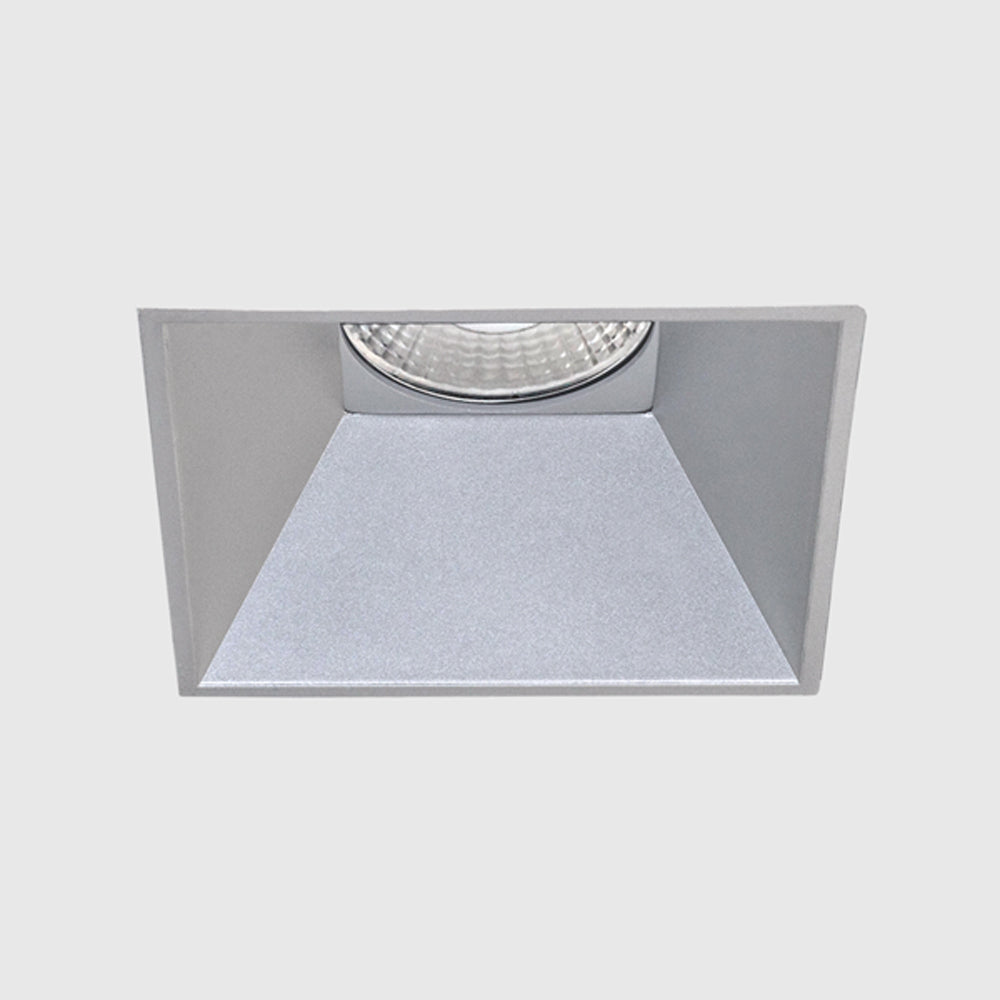 Pex™ 4" Square Trimless Smooth Reflector Trim in Detail.