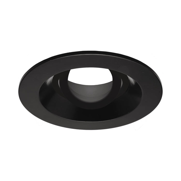 Unique™ 4" Round Reflector in Black.