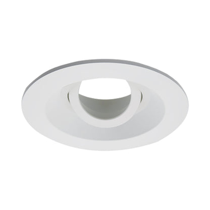 Unique™ 4" Round Reflector in White.