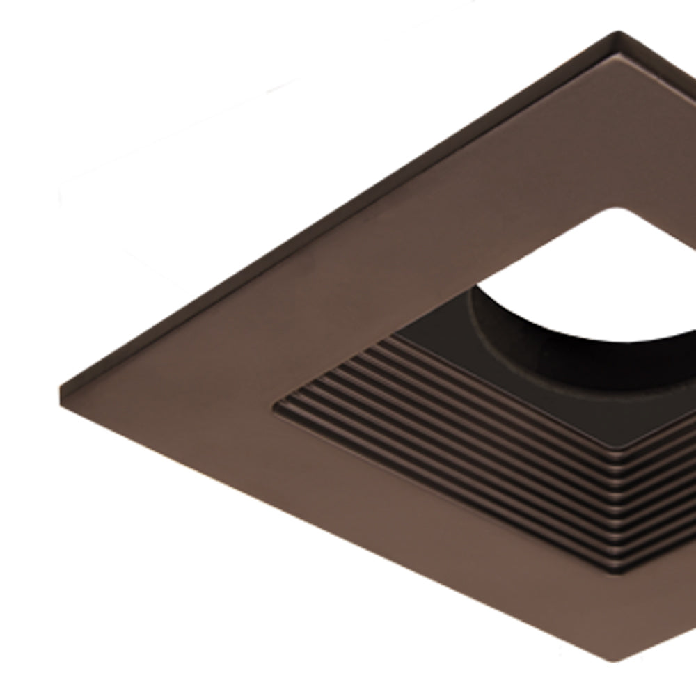 Unique™ 4" Square Baffle in Detail.