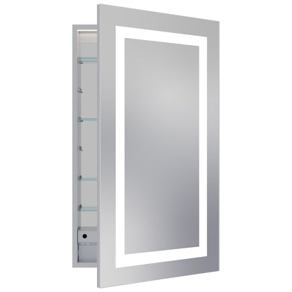 Ambiance LED Mirrored Cabinet Right Door Swing (Large).