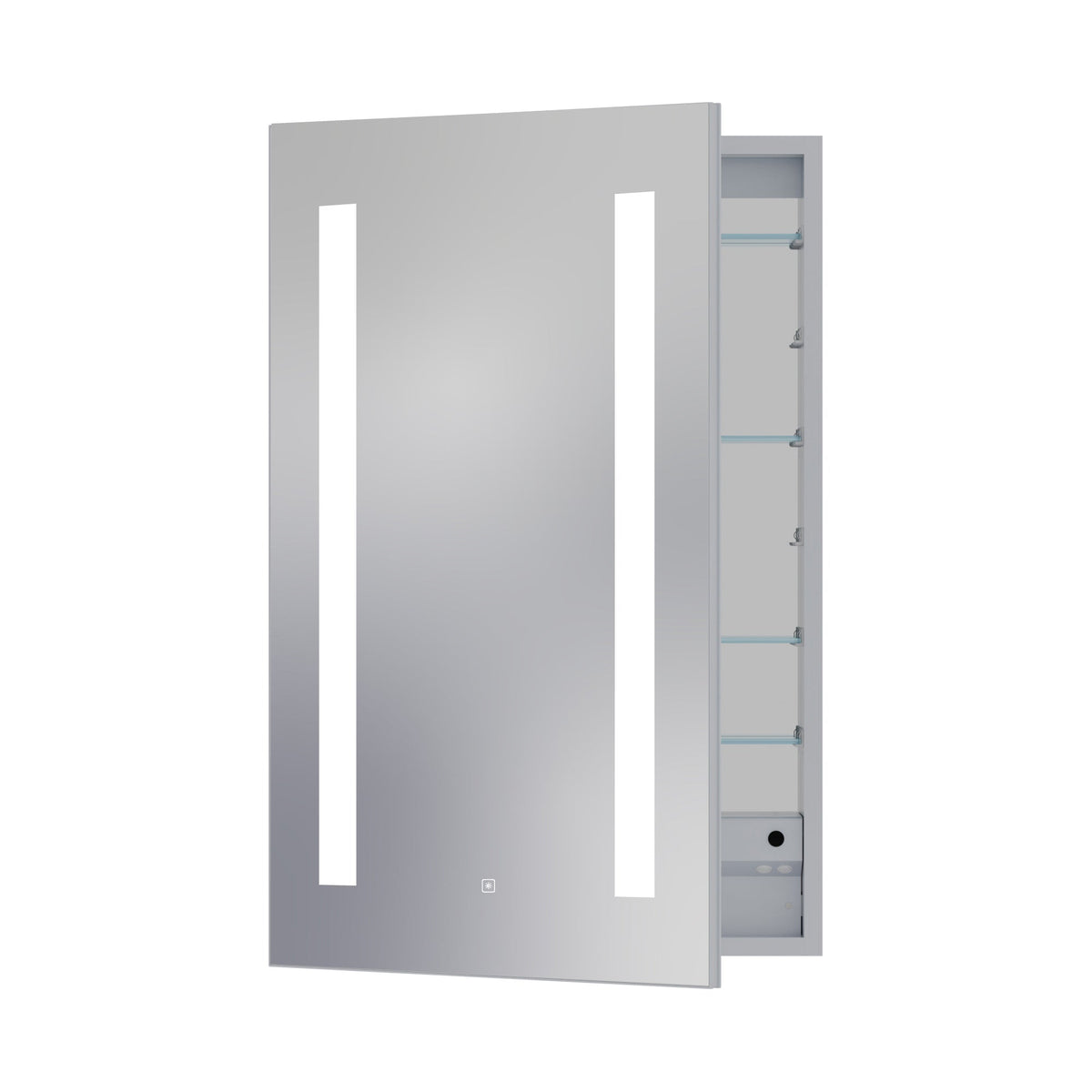 Ascension LED Mirrored Cabinet.