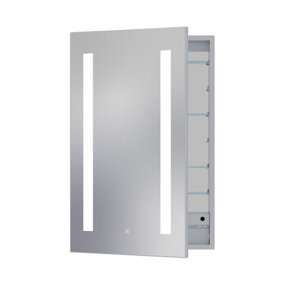 Ascension LED Mirrored Cabinet.