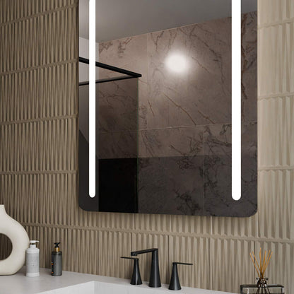 Bela LED Lighted Mirror in Detail.