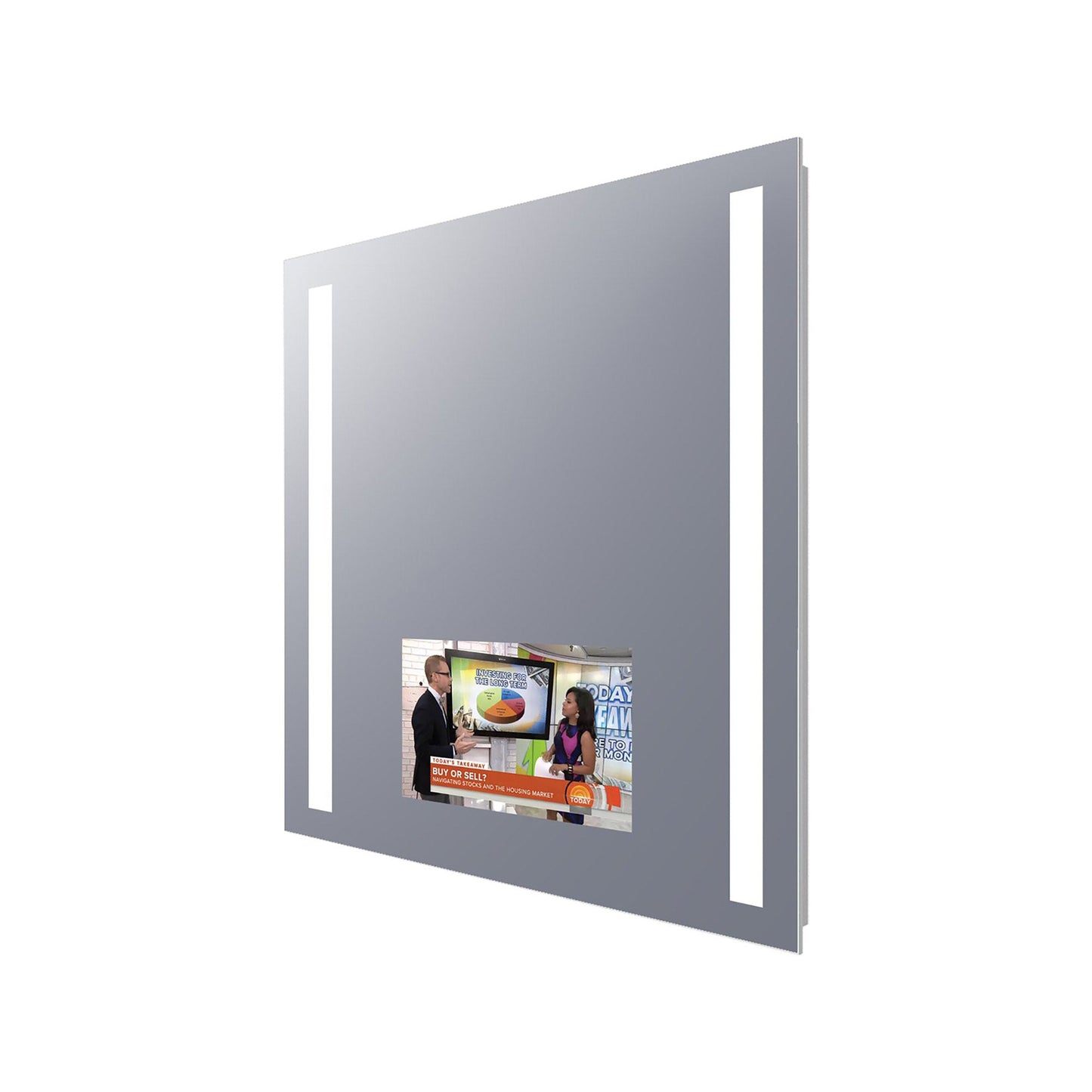 Fusion LED Mirror TV (48"L X 42"H).