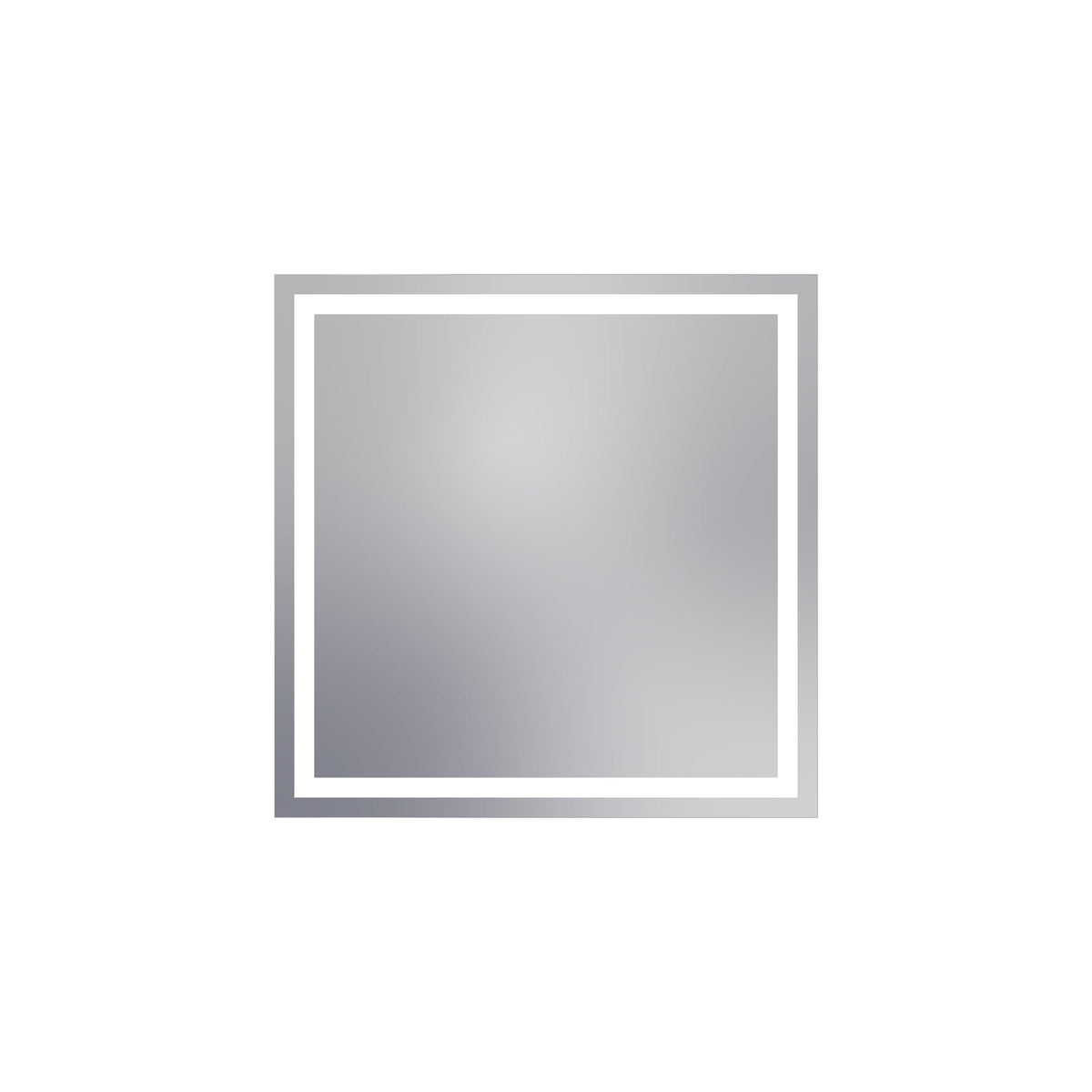 Integrity LED Lighted Mirror Without Ava Technology (Small / Square).