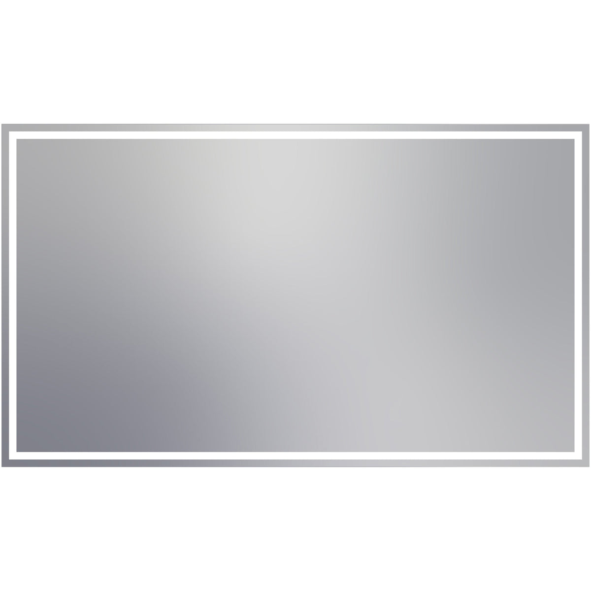 Integrity LED Lighted Mirror Without Ava Technology (XX-Large / Horizontal Rectangular).