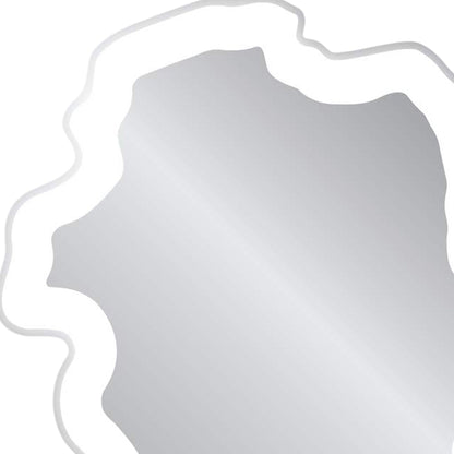 Isola LED Lighted Mirror in Detail.