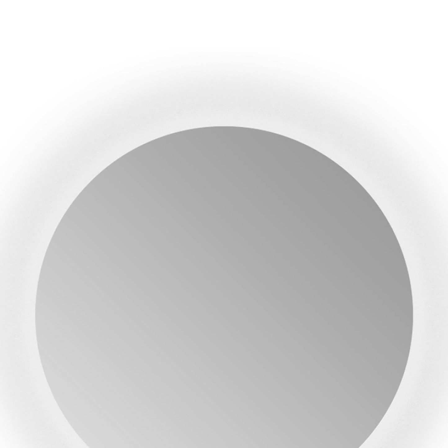 Luna LED Lighted Mirror in Detail.