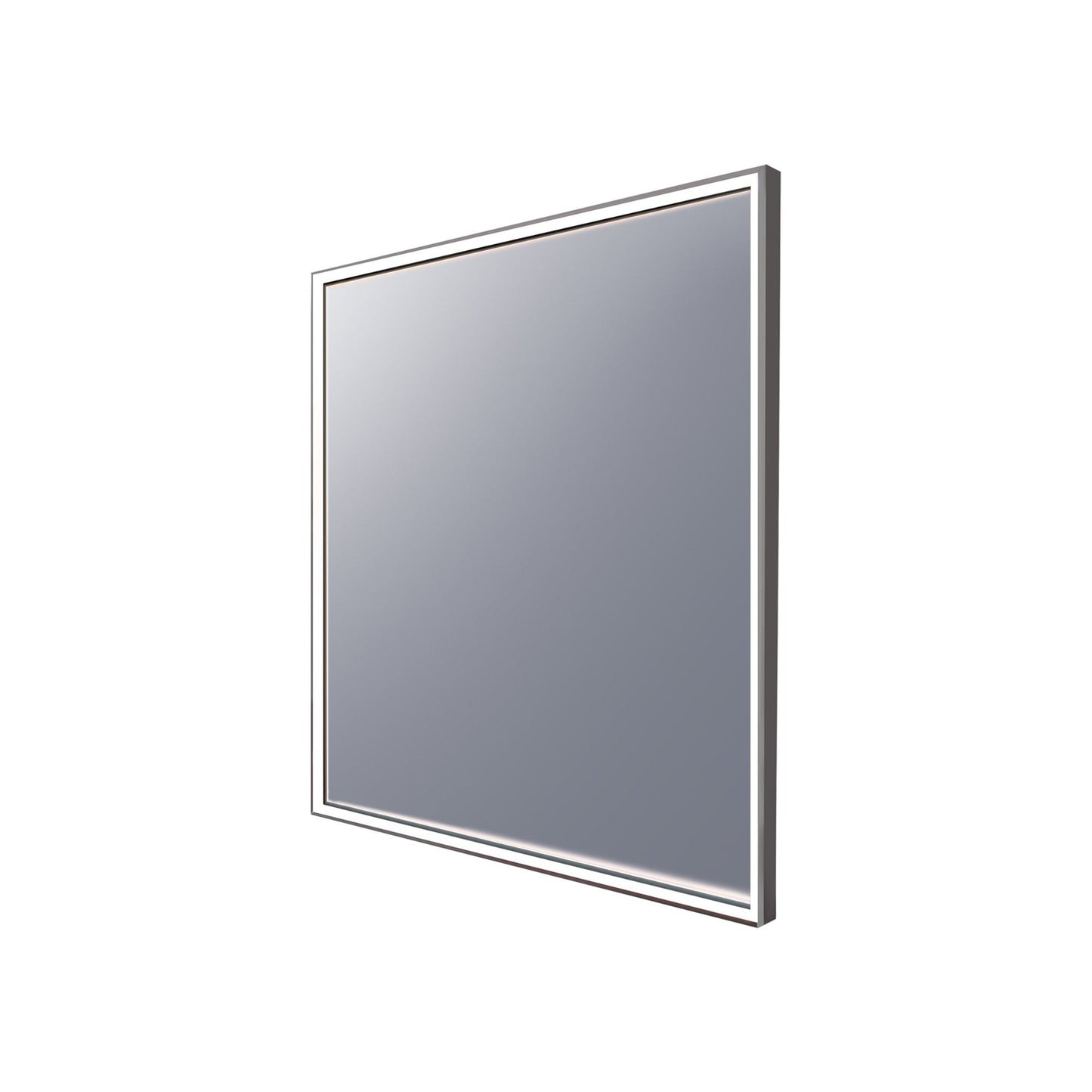 Radiance LED Lighted Mirror in Etched Chrome (36-Inch).