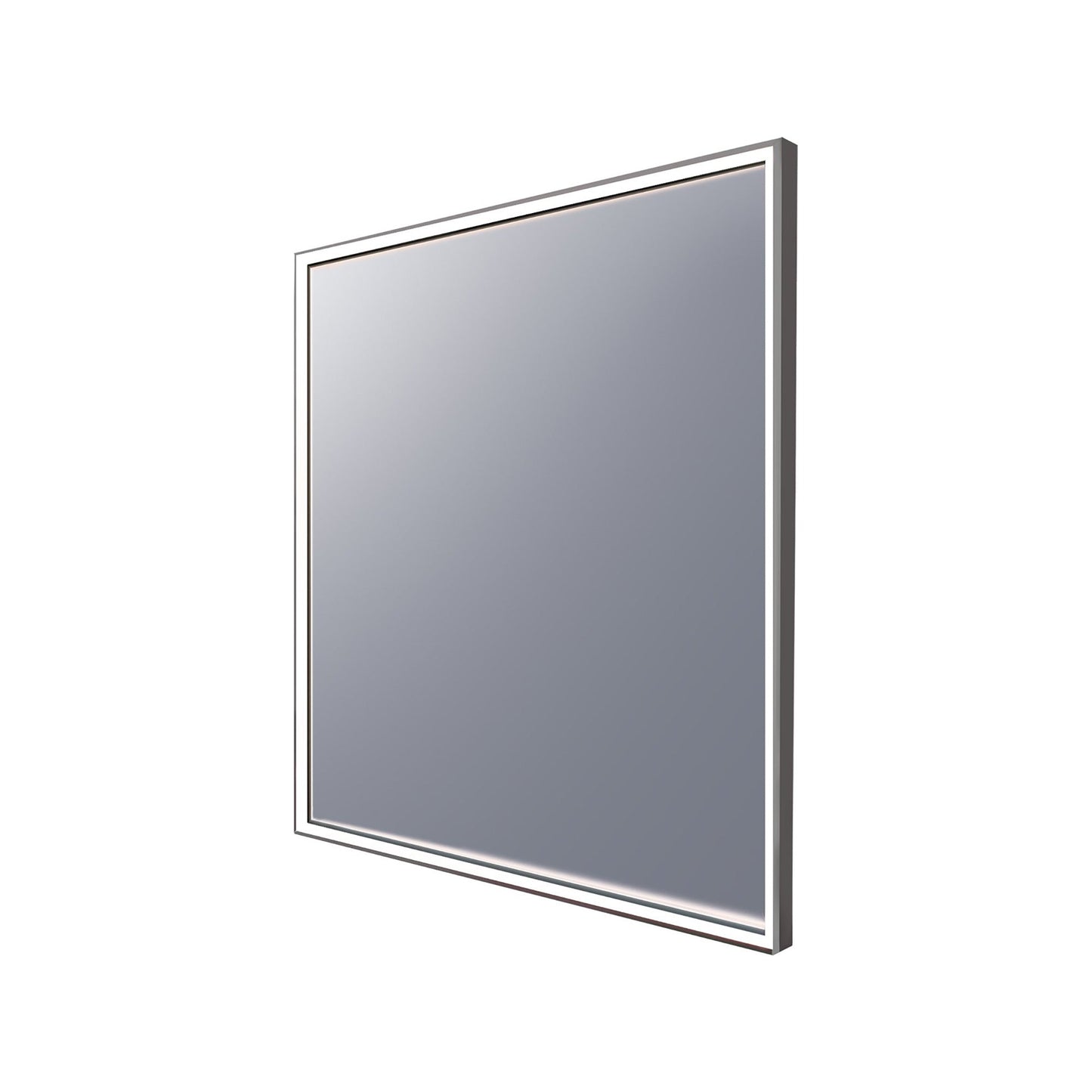 Radiance LED Lighted Mirror in Etched Chrome (48-Inch).