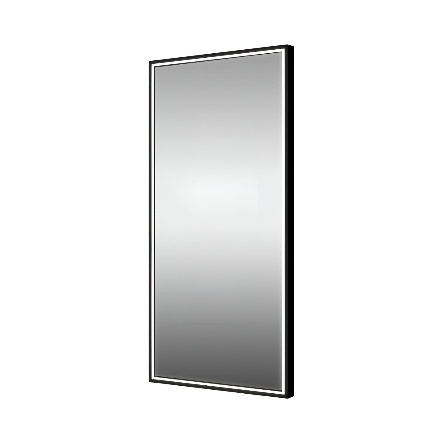 Radiance LED Wardrobe Mirror in Black.
