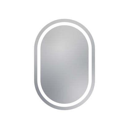 Saratoga LED Lighted Mirror Standard (36-Inch).