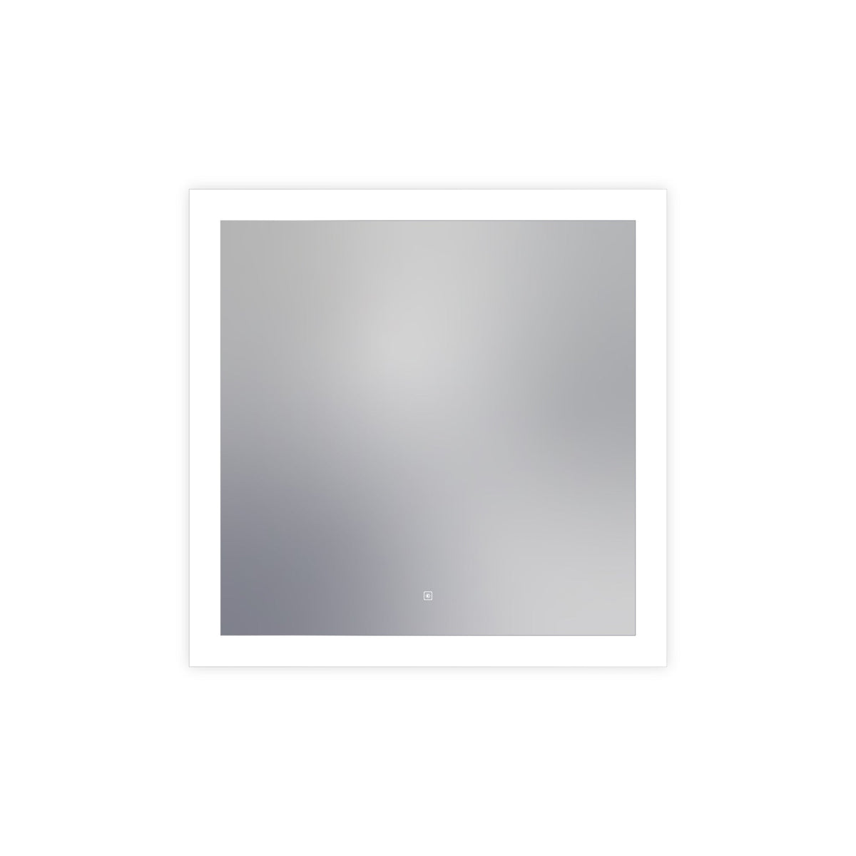 Silhouette LED Lighted Mirror With Keen Technology (Small / Square).