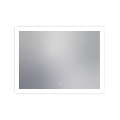 Silhouette LED Lighted Mirror With Keen Technology (Small / Horizontal Rectangular).