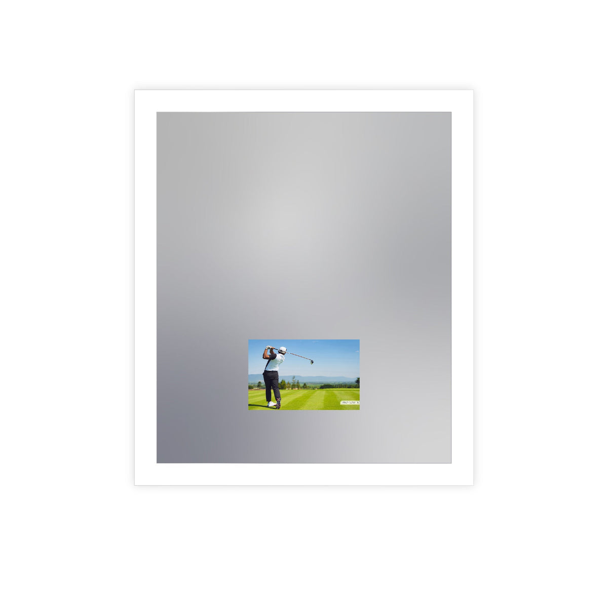 Silhouette LED Lighted Mirror TV (15.6-Inch TV / X-Small).